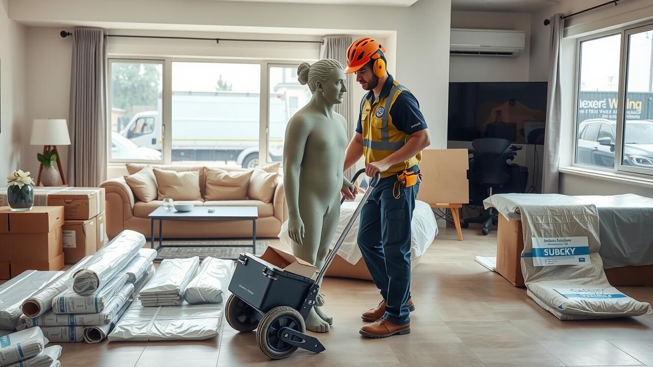 How can budgeting for a local move help alleviate financial stress during the moving process?
