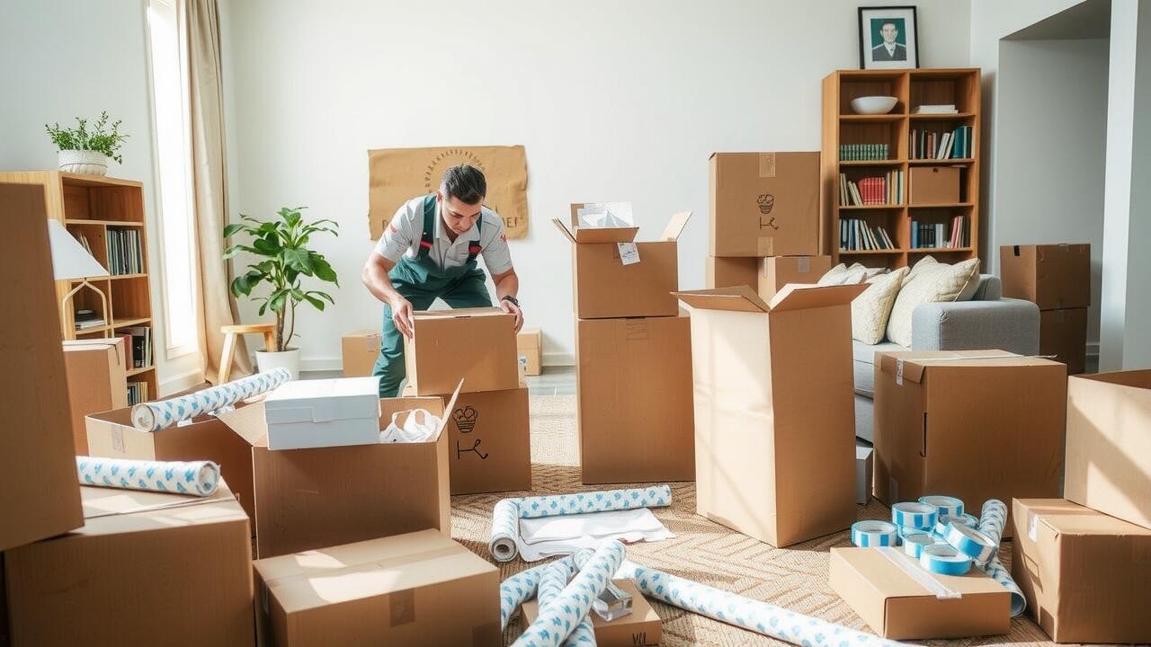 How long does it typically take to unload items from a moving truck effectively?