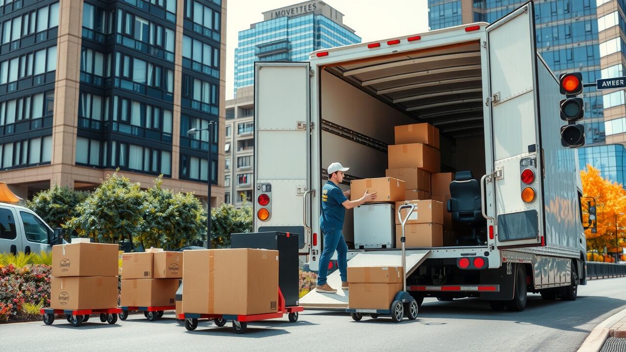 What to Expect During a Commercial Move in Bethesda Row